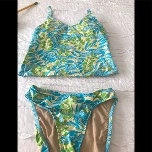 Lily P tankini, size 2